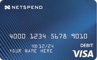 Image of Blue Netspend® Visa® Prepaid Card