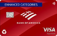 Image of Bank of America® Customized Cash Rewards credit card