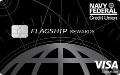 Image of Navy Federal Credit Union Visa Signature® Flagship Rewards Credit Card