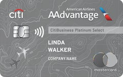 Image of CitiBusiness® / AAdvantage® Platinum Select® Mastercard®