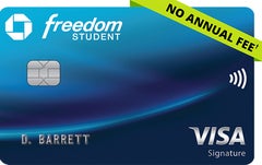Image of Chase Freedom® Student credit card