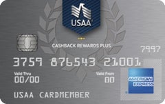 Image of USAA® Cashback Rewards Plus American Express® Card