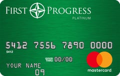 Image of The First Progress Platinum Elite Mastercard® Secured Credit Card