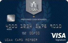 Image of USAA® Preferred Cash Rewards Visa Signature® Card