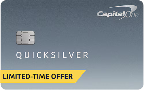 Image of Capital One Quicksilver Student Cash Rewards Credit Card