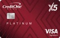 Image of Credit One Bank® Platinum X5 Visa Signature®