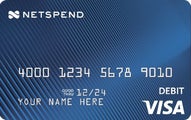 Image of Blue Netspend&#174; Visa&#174; Prepaid Card