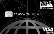 Image of Navy Federal Credit Union Visa Signature&reg; Flagship Rewards Credit Card