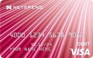 Image of Pink Netspend&#174; Visa&#174; Prepaid Card