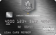 USAA Limitless™ Cashback Rewards Visa Signature® Credit Card
