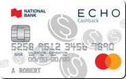 National Bank ECHO® Cashback Mastercard®