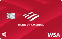 Bank of America Customized Cash Rewards Secured credit card art from Bankrate
