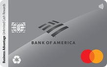 Bank of America&reg; Business Advantage Unlimited Cash Rewards Mastercard&reg; credit card