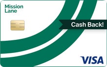 Mission Lane Cash Back Visa&reg; Credit Card