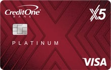 Credit One Bank&reg; Platinum X5 Visa&reg;