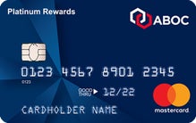 ABOC Platinum Rewards Mastercard&reg;