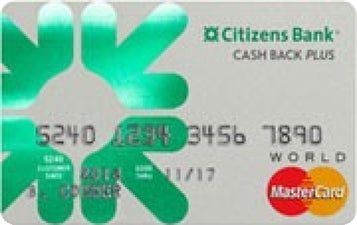 Citizens Bank Cash Back Plus™ World Mastercard®