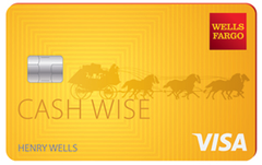 Image of Wells Fargo Cash Wise Visa&#174; card