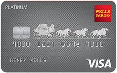 Image of Wells Fargo Platinum card