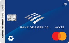 Image of Bank of America&#174; Business Advantage Travel Rewards World Mastercard&#174; credit card