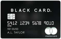 Image of Mastercard&#174; Black Card&trade;