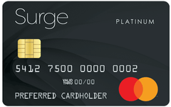 Image of Surge&reg; Platinum Mastercard&reg;