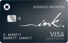 Image of Ink Business Unlimited&reg; Credit Card