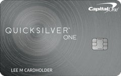 Image of Capital One QuicksilverOne Cash Rewards Credit Card