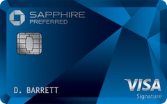 Chase Sapphire Preferred card