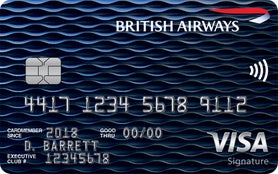 British Airways Visa Signature card image from The Points Guy