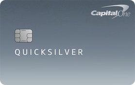 Capital One Quicksilver Secured card art from The Points Guy