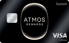 Atmos Rewards Summit Visa Infinite credit card as shown on The Points Guy