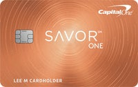 Capital One SavorOne Student Cash Rewards Credit Card image