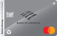 Bank of America® Business Advantage Unlimited Cash Rewards Secured Business Credit Card image