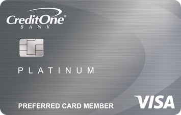 Credit One BankÂ® Platinum VisaÂ® for credit rebuilding