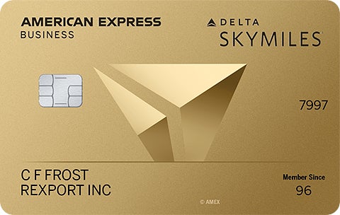Delta SkyMiles Gold Business Card