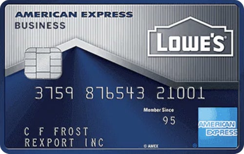 Lowe’s Business Rewards American Express Card