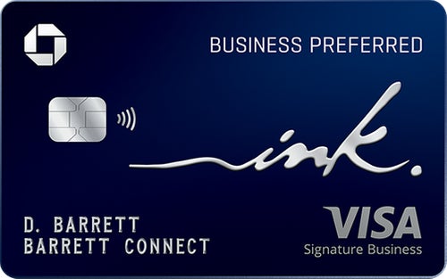 Chase Ink Business Preferred® Credit Card at a glance