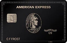 Black card (Centurion card) by American Express