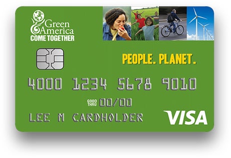 Green America Rewards Platinum Visa® credit card