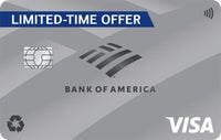 Bank of America&reg; Unlimited Cash Rewards credit card image
