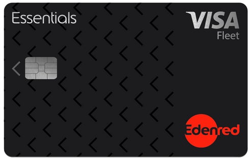 Edenred Essentials Visa Fleet credit card