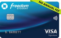 Chase Freedom® Student credit card image