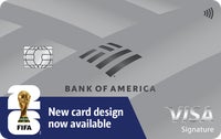 Bank of America&reg; Unlimited Cash Rewards credit card image