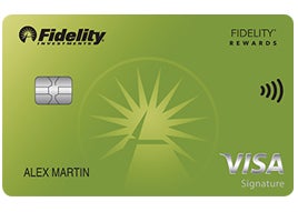 Fidelity® Rewards Visa Signature® Card