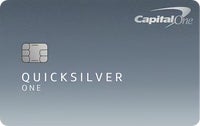 Capital One QuicksilverOne Cash Rewards Credit Card image