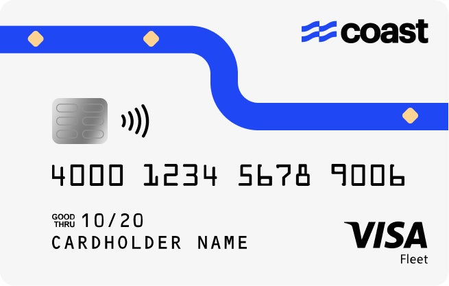 Coast Fuel Visa credit card