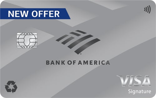 Bank of America® Unlimited Cash Rewards credit card for Students