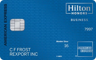 The Hilton Honors American Express Business Card